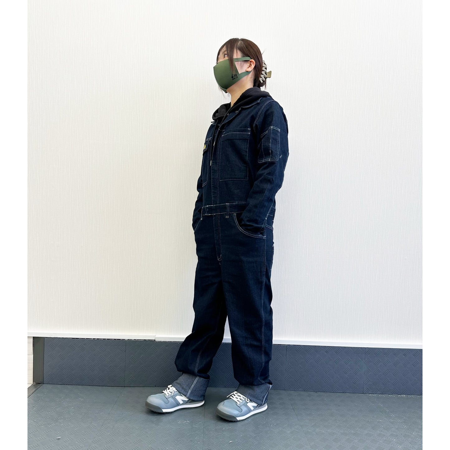 安全ちょこみ靴「New Balance 安全靴 PORTLAND PL-881 グレー」