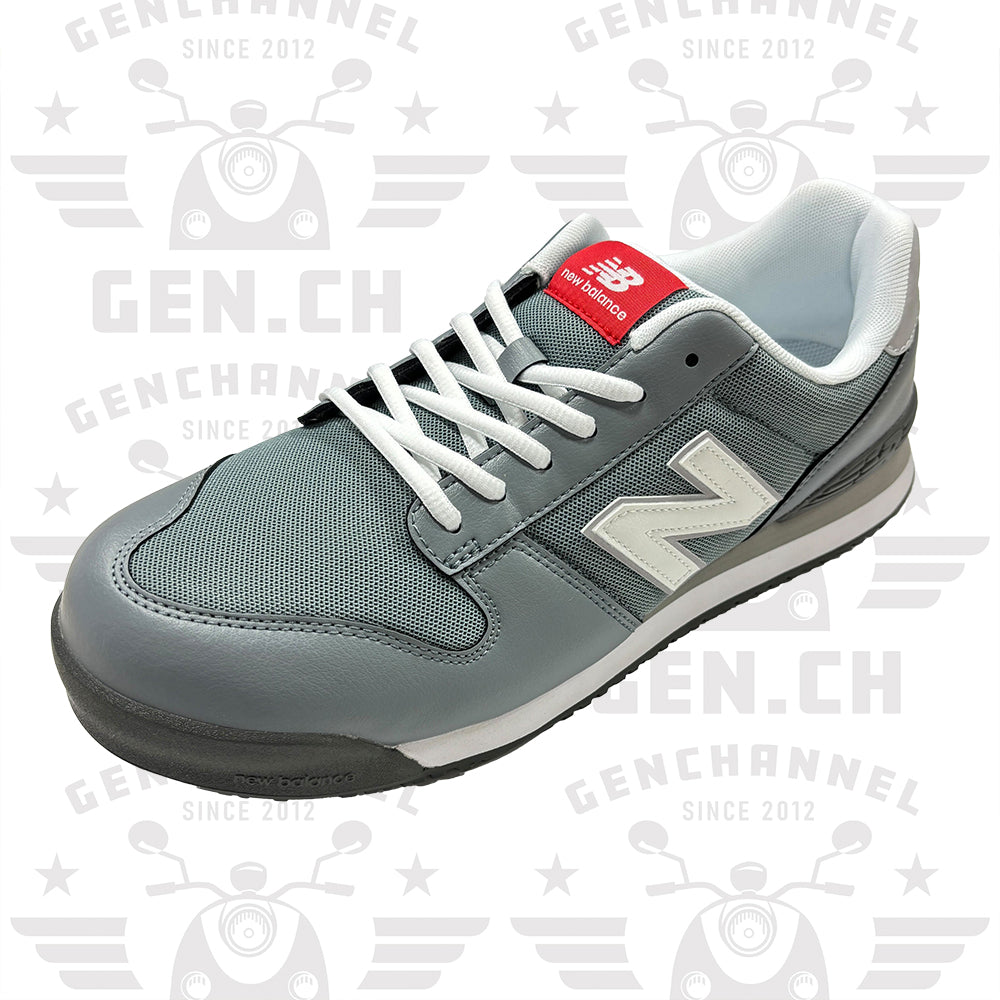 安全ちょこみ靴「New Balance 安全靴 PORTLAND PL-881 グレー」