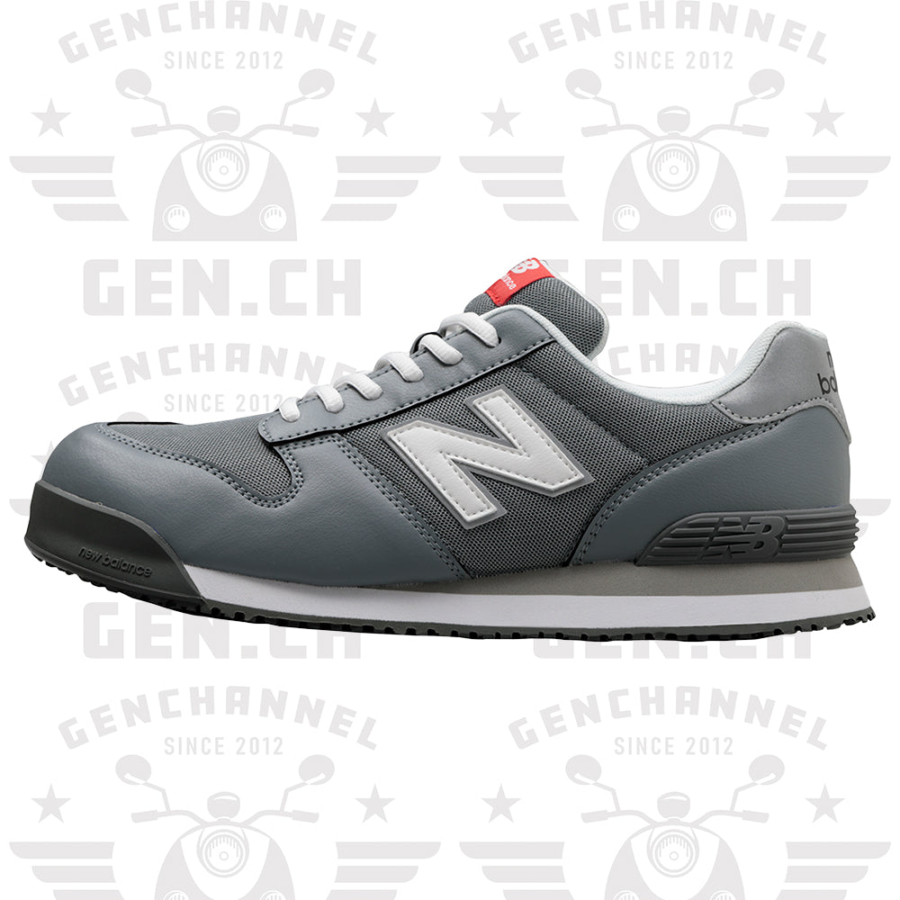 安全ちょこみ靴「New Balance 安全靴 PORTLAND PL-881 グレー」