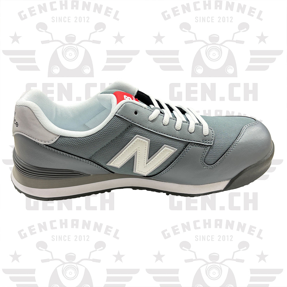 安全ちょこみ靴「New Balance 安全靴 PORTLAND PL-881 グレー」