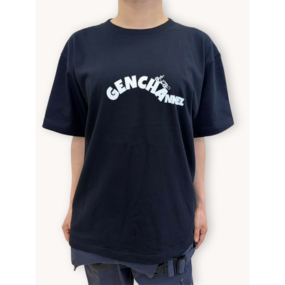 げんチャんねるTシャツ  ブラック