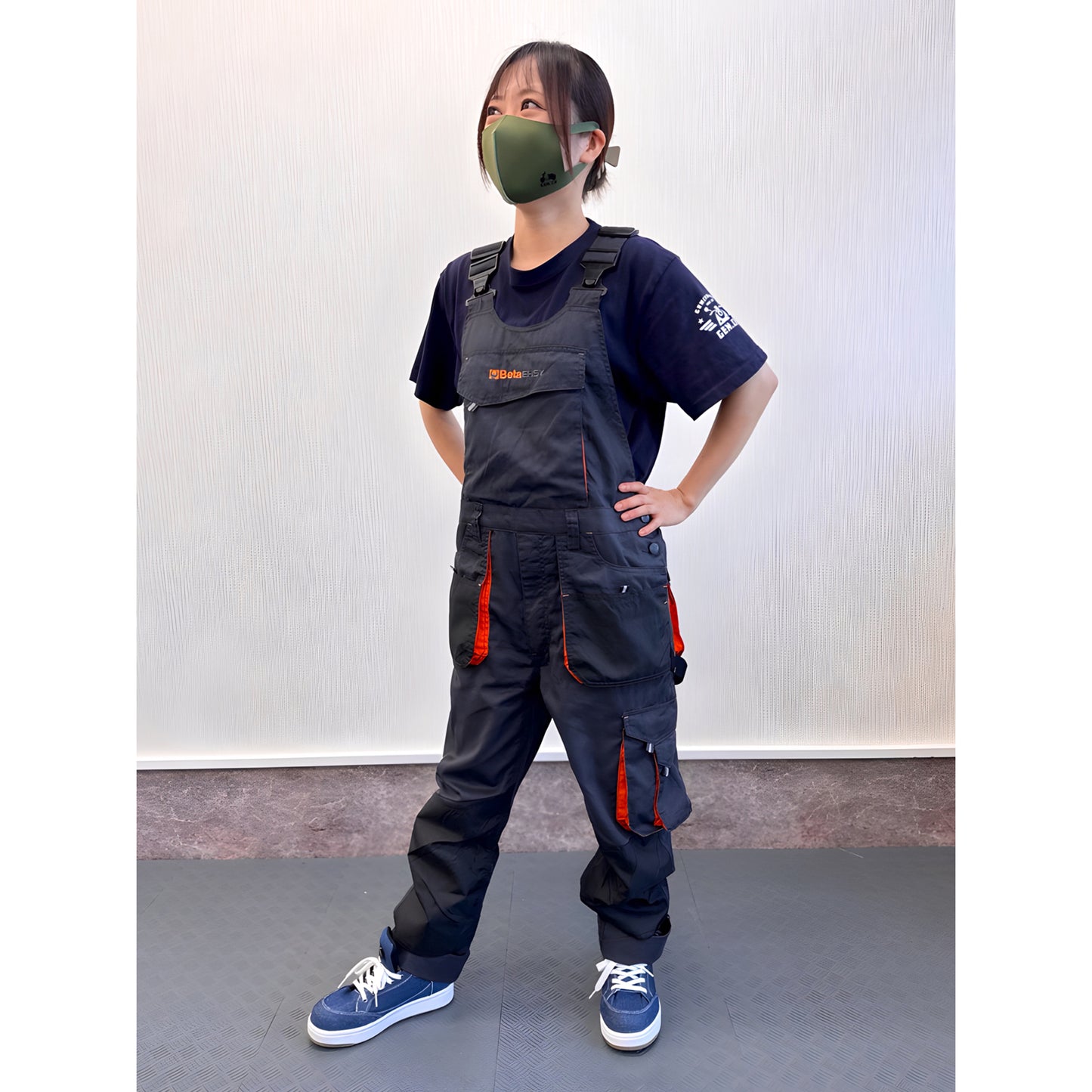 GEN.CH 袖ロゴ半袖Tシャツ