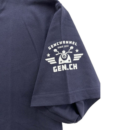 GEN.CH 袖ロゴ半袖Tシャツ